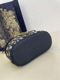 Montaigne Mini Vanity Blue Monogram, Mirror & Versatile Chain