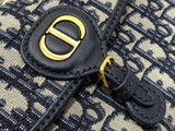 Bobby WOC Chain Bag Blue Oblique, Letter Clasp & Practical Design