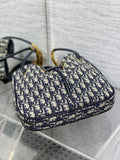Blue Oblique Nolita Gold Handle, Detachable Strap & Casual Basket