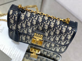 Addict Embroidered Bag Oblique Design, Lightweight & Daily Use