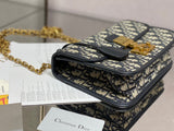 Addict Embroidered Bag Oblique Design, Lightweight & Daily Use