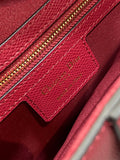 Burgundy CD Saddle Large Detachable Strap, Trending & Money-Saving