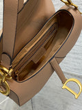 Palm Print Saddle Adjustable Strap, Nude Pink & Hot Style