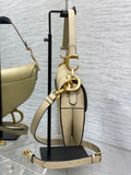 Apricot CD Saddle Large Detachable Strap, Trending & Adjustable Design