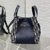Blue Oblique Bucket Lightweight, Spacious & Street-Style Focus