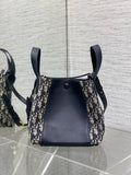 Blue Oblique Bucket Lightweight, Spacious & Street-Style Focus