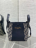 Blue Oblique Bucket Lightweight, Spacious & Street-Style Focus