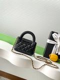 25B Kelly Mini Handle Bag in Sheepskin
