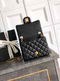 25B Double C Buckle Square Chain Bag