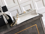 Fall-Winter 2025/26 Mini Flap Bag with Top Handle White