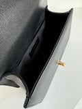Boy Flap Bag With Handle Grained Shiny Calfskin A94805